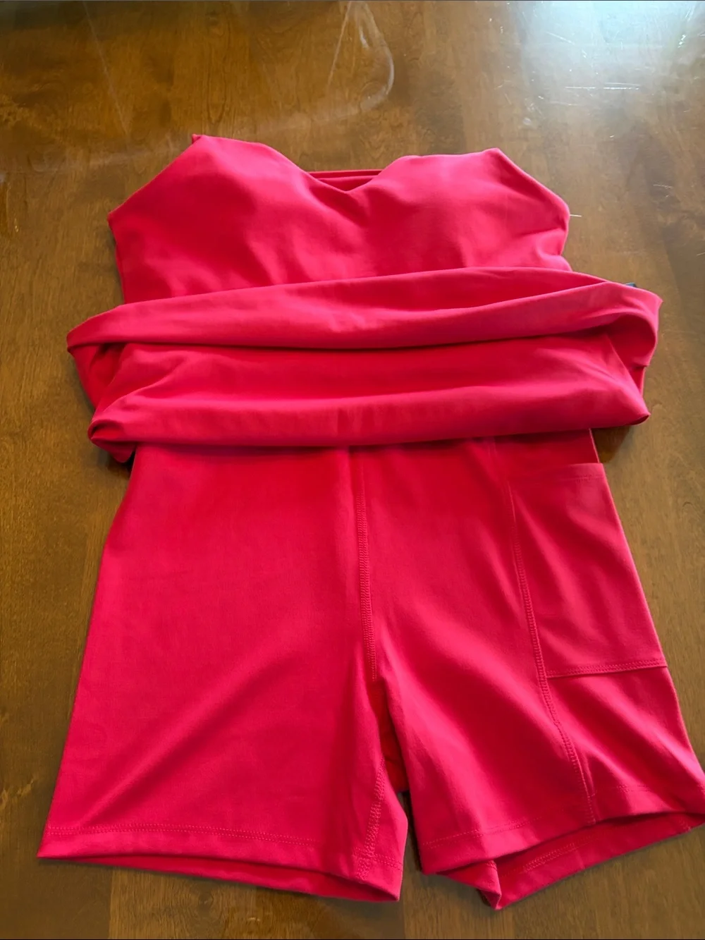 GAP Bright Red V-Neck Sleeveless Mini Dress - Picture 9 of 10
